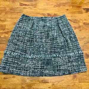 Brooks Brothers Wool Blend Tweed Skirt 6